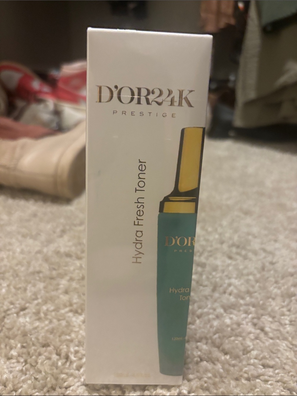 D'Or Skincare Hydra Fresh Toner - Teal and Gold